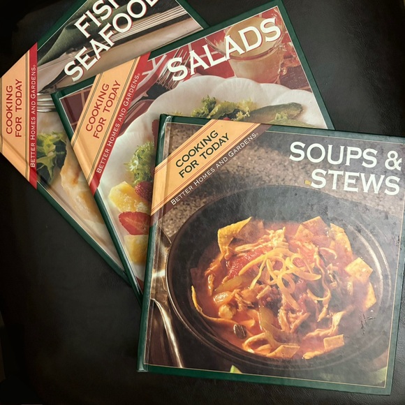 Better Homes And Gardens Other - 🌹HP🌹3 CookBooks -Cooking Today- Seafood, Salad, & Soup